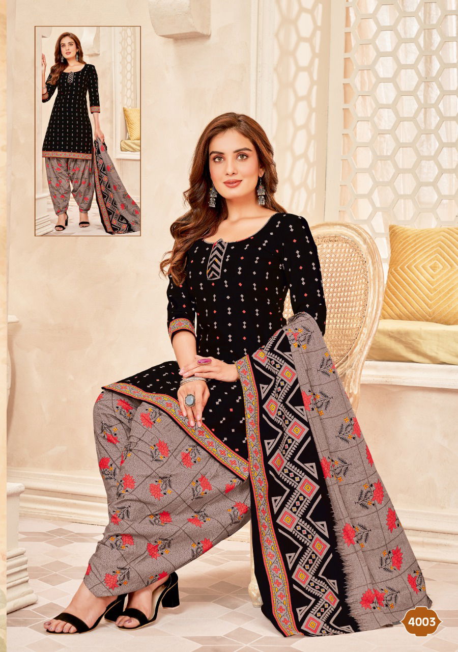 B2 Meera 4 Regular Wear Printed Cotton Dress Material Collection